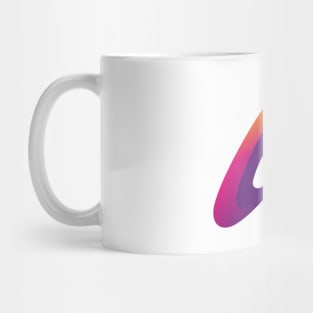 Alpha Infinity Letter A Mug